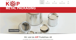 Desktop Screenshot of kop.ch