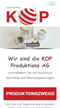 Mobile Screenshot of kop.ch